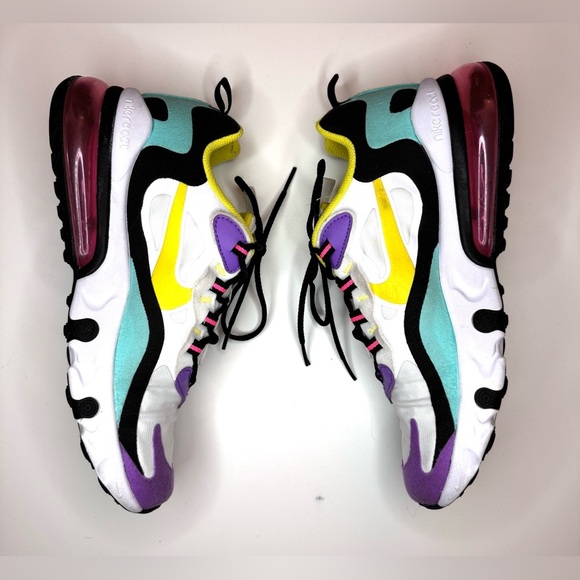 Nike Air Max 270 RT (PS)  Kids Shoes BQ0103-101 Size-6.5Y  Multicolor - Picture 10 of 10